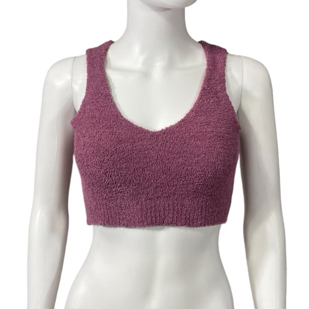 K Too Purple Crop Top